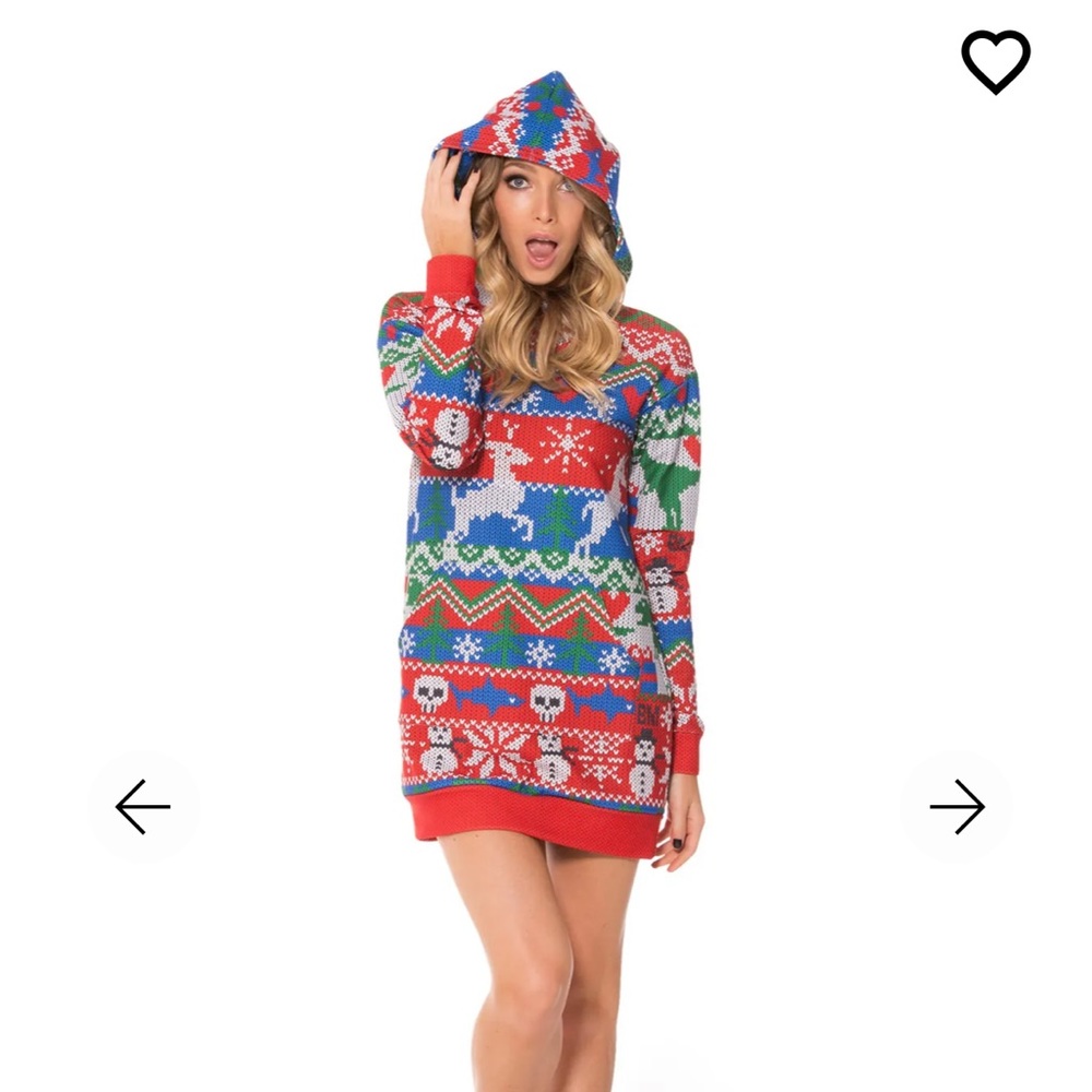 Blackmilk not actually knitted slouchy Christmas